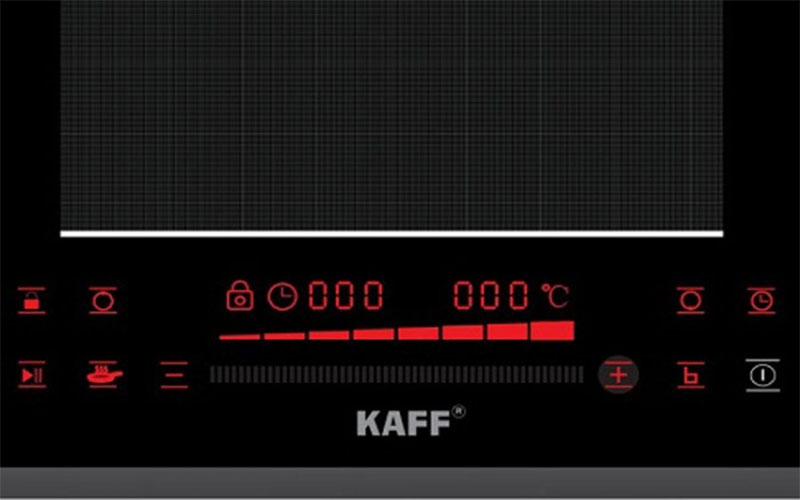 Bảng điều khiển của Bếp điện từ Domino Kaff KF-H33DIS