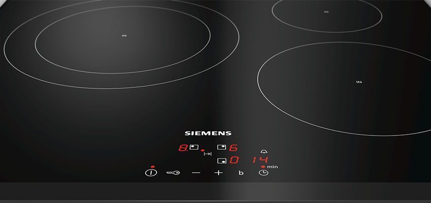 Bảng điều khiển của Bếp điện từ Siemens EH651BJB1E