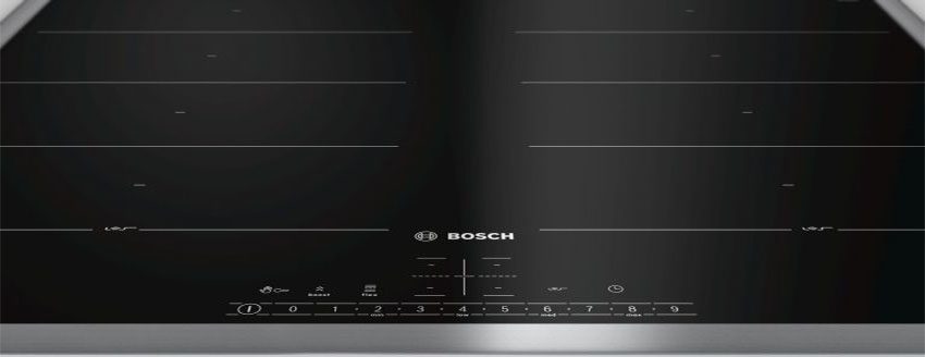Bảng điều khiển của Bếp điện từ âm Bosch PXX645FC1E