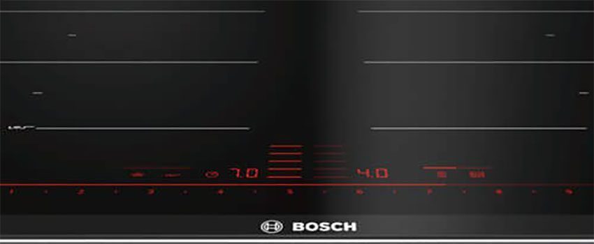 Bảng điều khiển của Bếp điện từ âm Bosch PXX675DC1E 