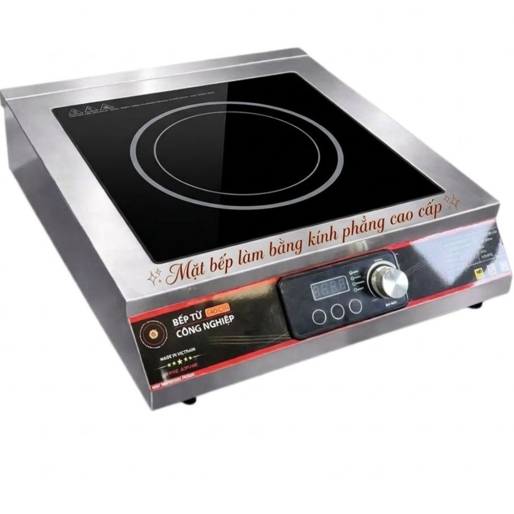 Bếp từ công nghiệp mặt phẳng Bettop BTP-5kW - Hàng chính hãng