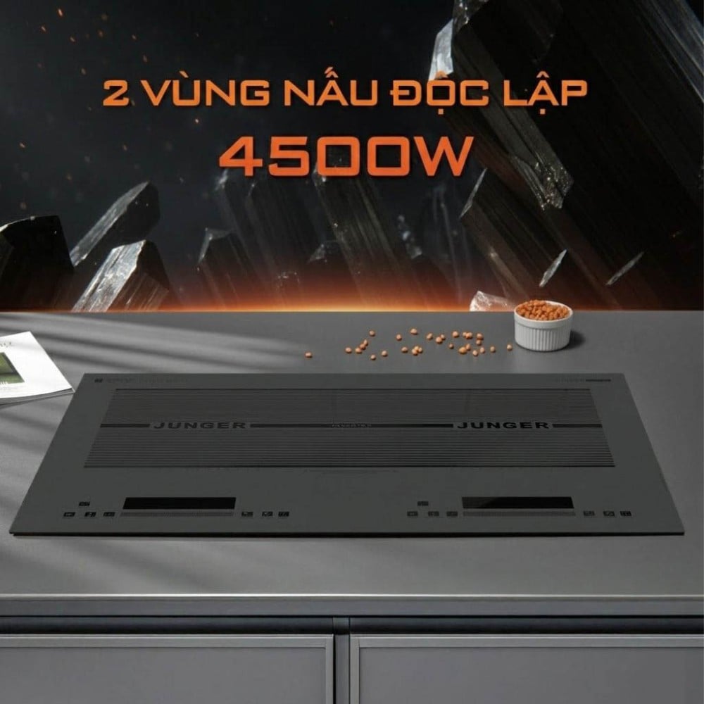 Bếp điện từ đôi Junger CEJ-222 - Hàng chính hãng