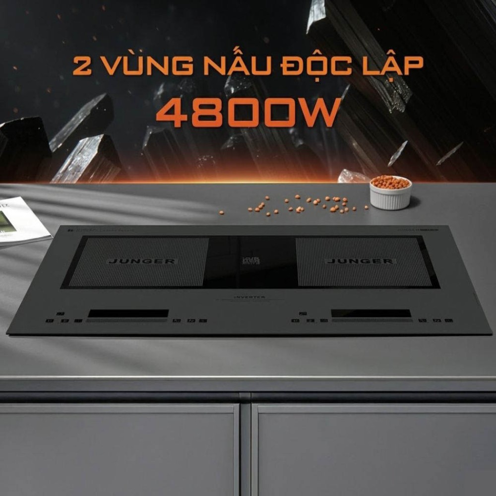  Bếp điện từ đôi Junger CEJ-225 - Hàng chính hãng
