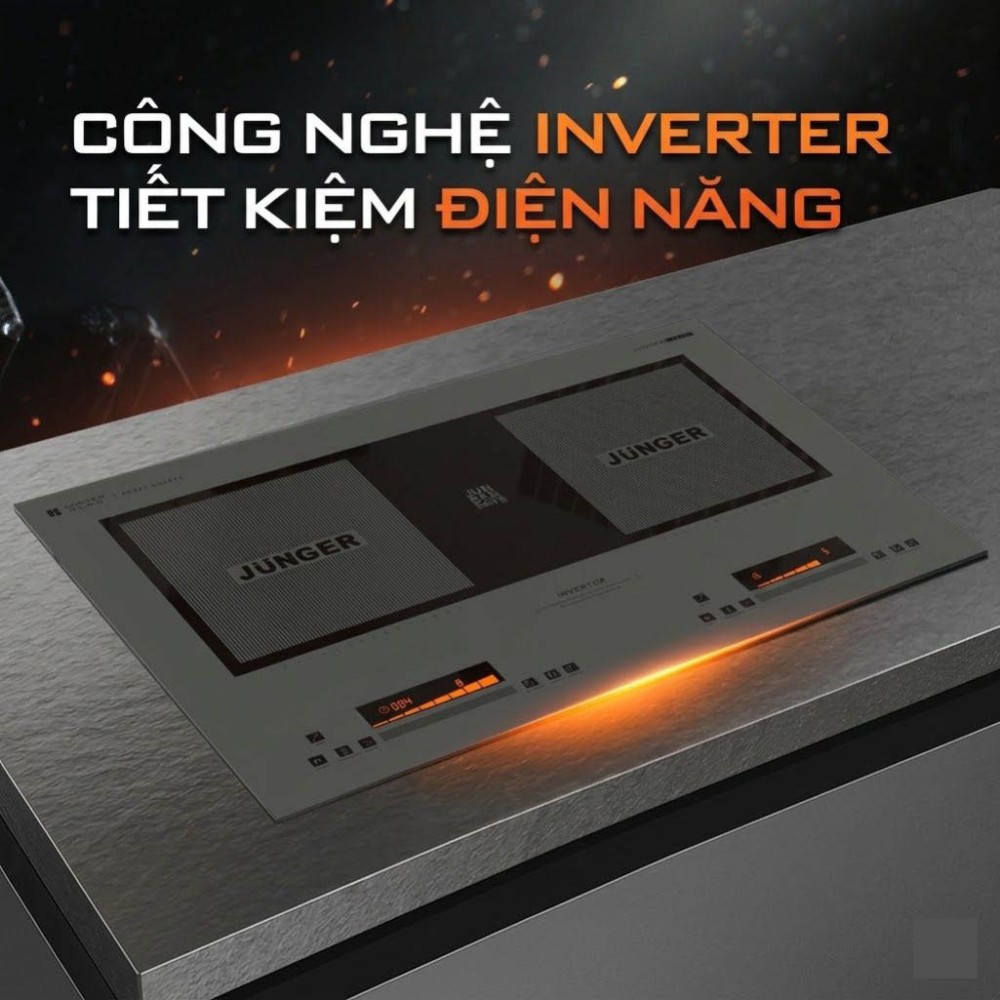  Bếp điện từ đôi Junger CEJ-225 - Hàng chính hãng