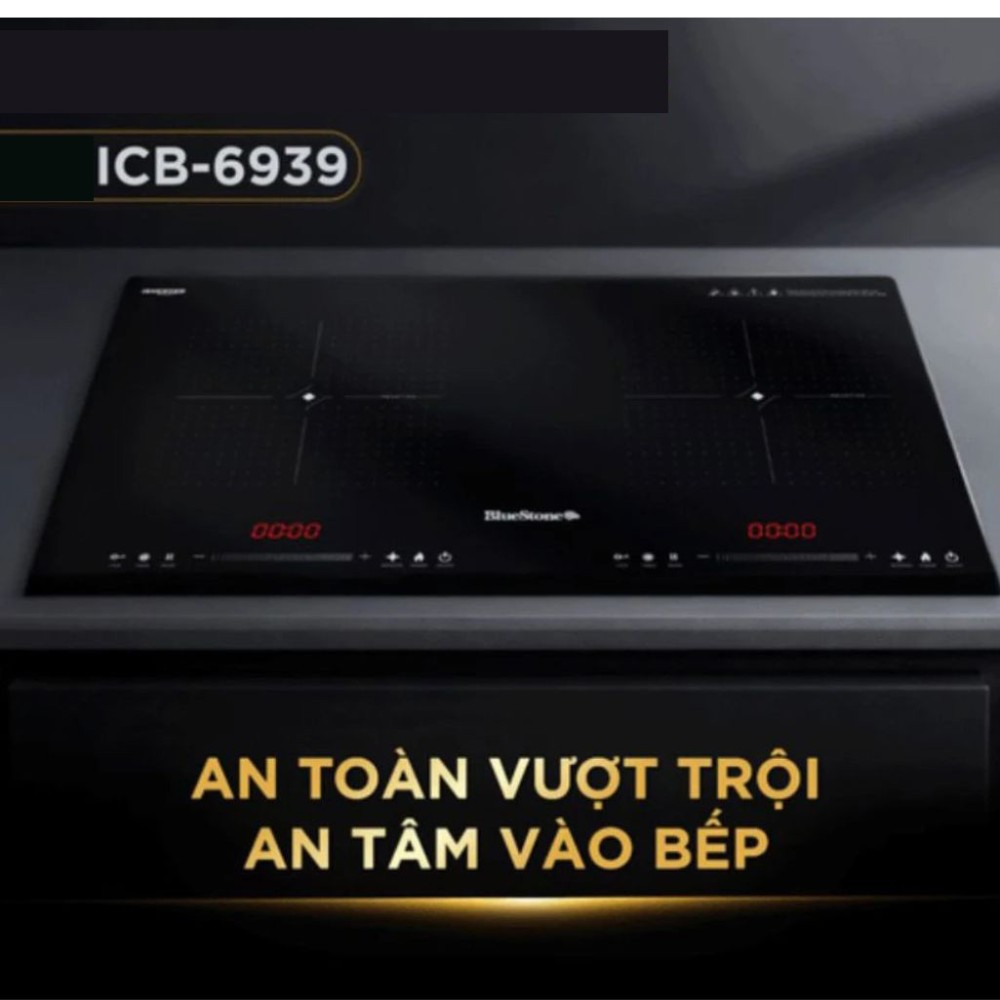 Bếp điện từ đôi BlueStone ICB-6939 - Hàng chính hãng