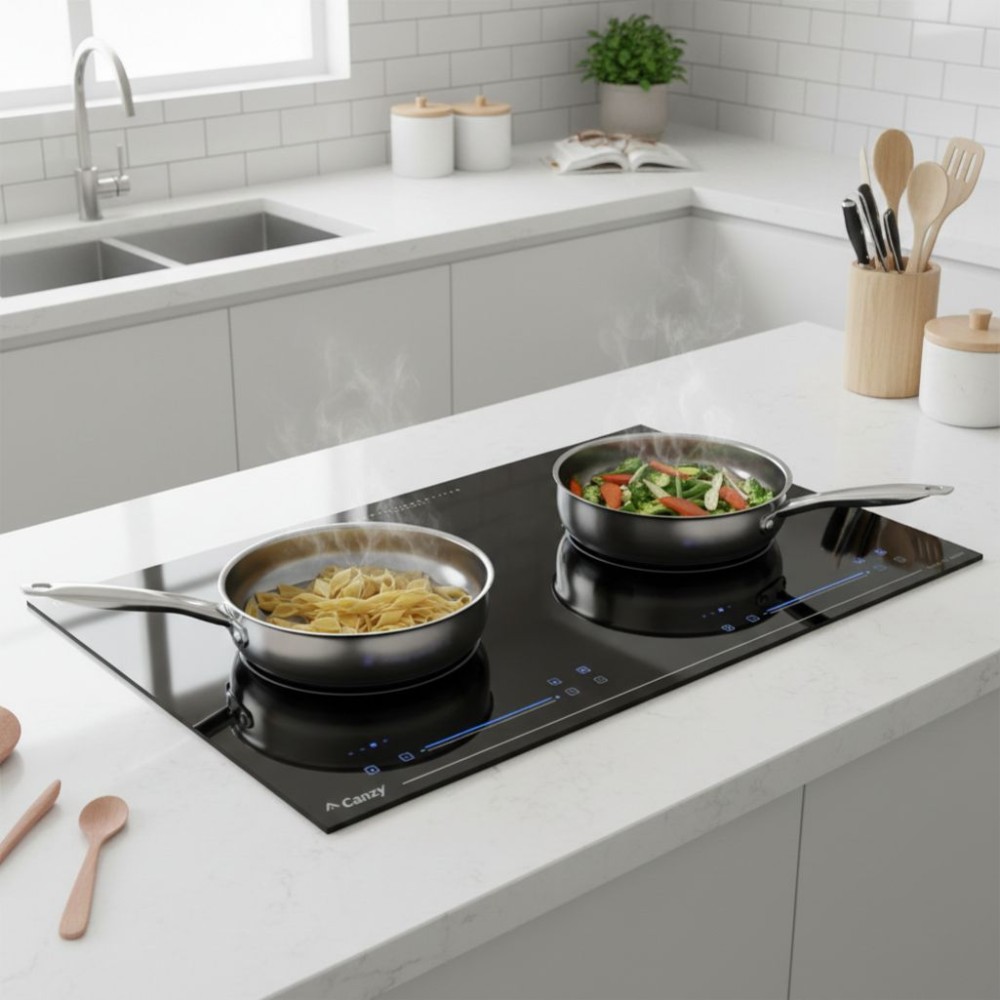 Bếp điện từ đôi Canzy CZ-SG007 - Hàng chính hãng