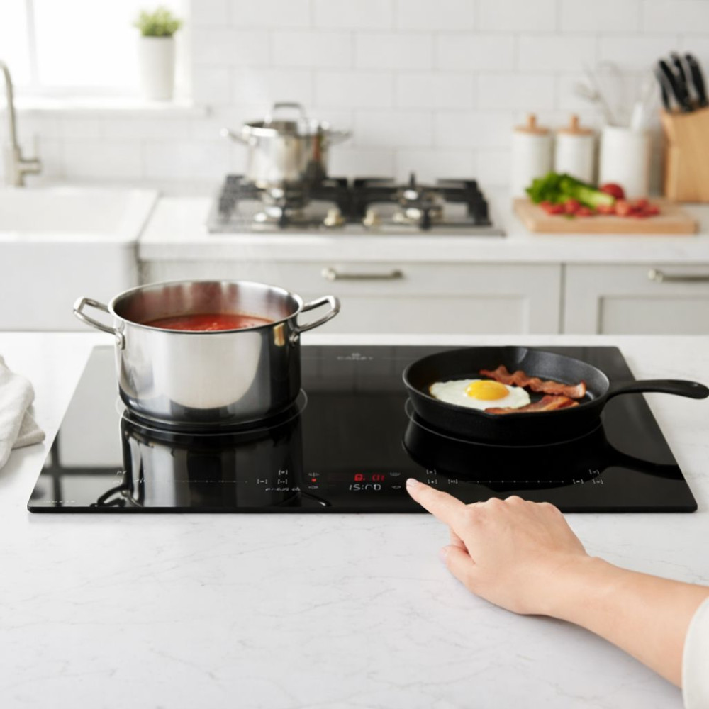 Bếp điện từ đôi Canzy CZ-SL8.0 - Hàng chính hãng