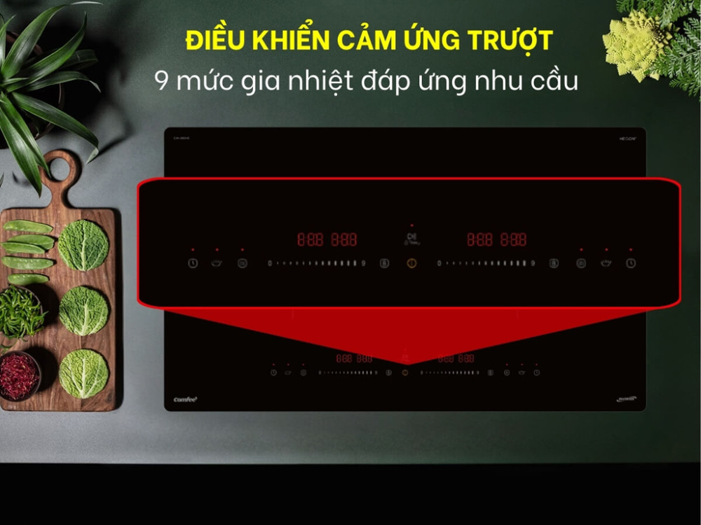 Bảng điều khiển cảm ứng, dễ dàng thao tác và điều chỉnh