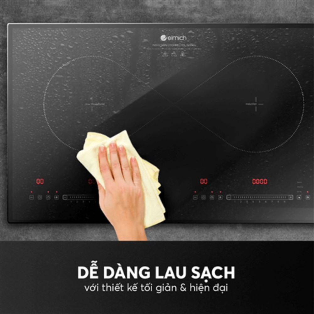 Bếp điện từ đôi Elmich ICE-3495OL - Hàng chính hãng