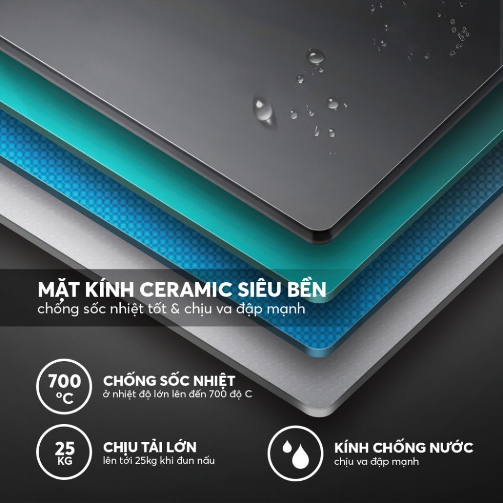 Bếp điện từ đôi Elmich ICE-3882 - Hàng chính hãng