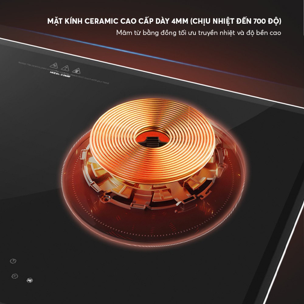 Bếp điện từ đôi Elmich ICE9291 - Hàng chính hãng