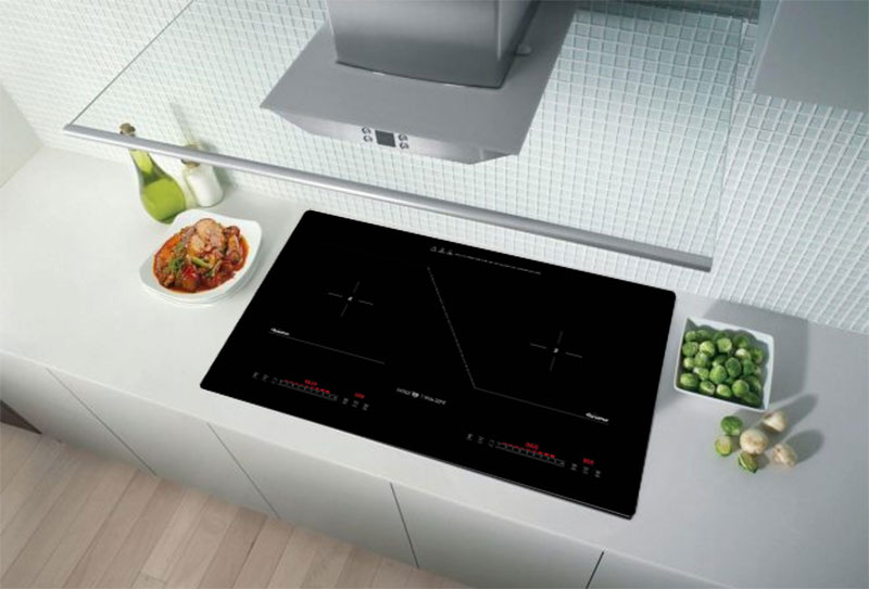 Thiết kế lắp âm hiện đại của bếp điện từ đôi Fandi FD-SLIDE 223I