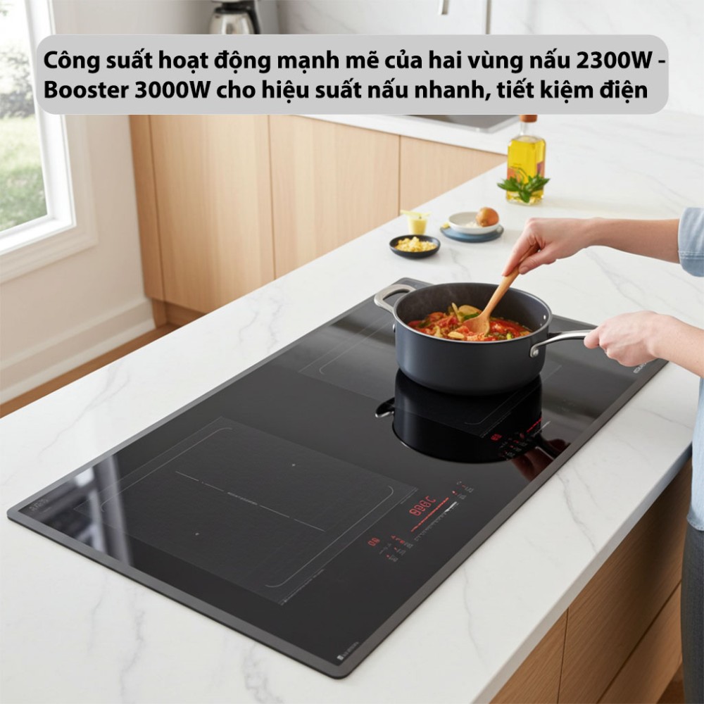 Bếp điện từ đôi GrandX GX-IH855Pro - Hàng chính hãng