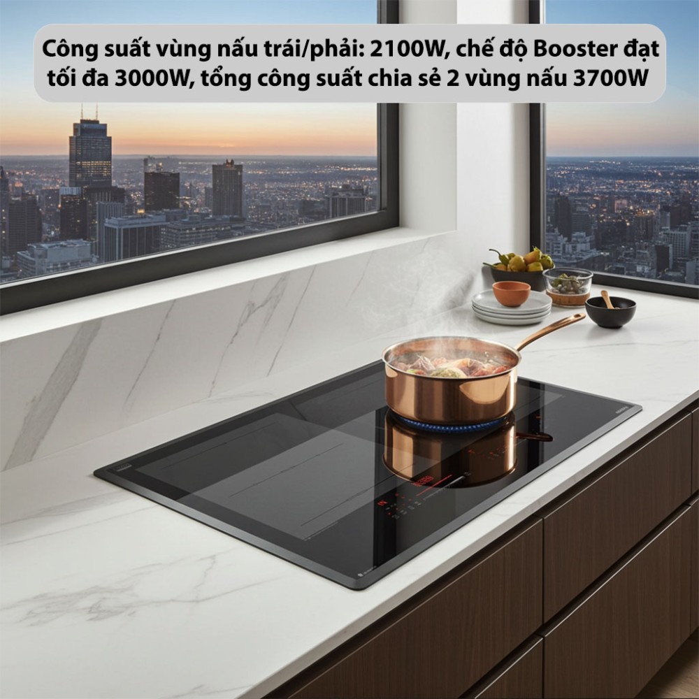 Bếp điện từ đôi GrandX GX-IP839Pro - Hàng chính hãng