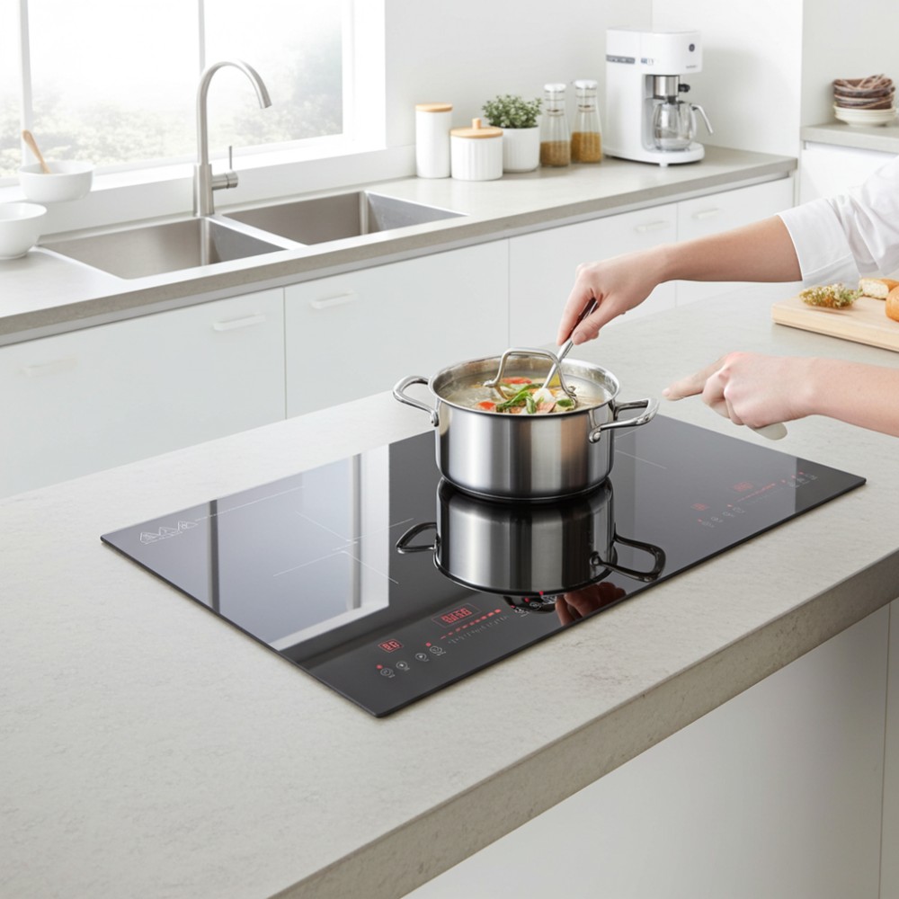 Bếp điện từ đôi Hòa Phát HPC 4D12H - Hàng chính hãng