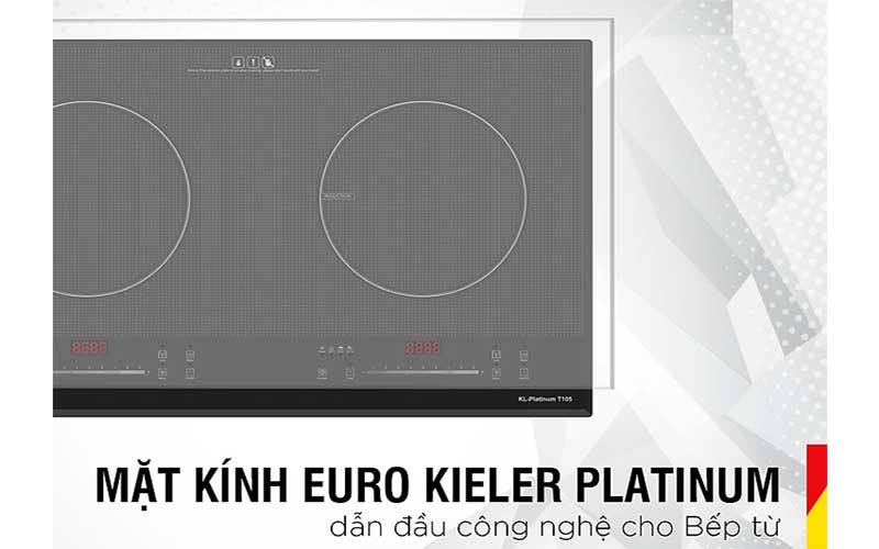 Bếp điện từ đôi Inverter Kieler KL-PLATINUM-T105 - Hàng chính hãng