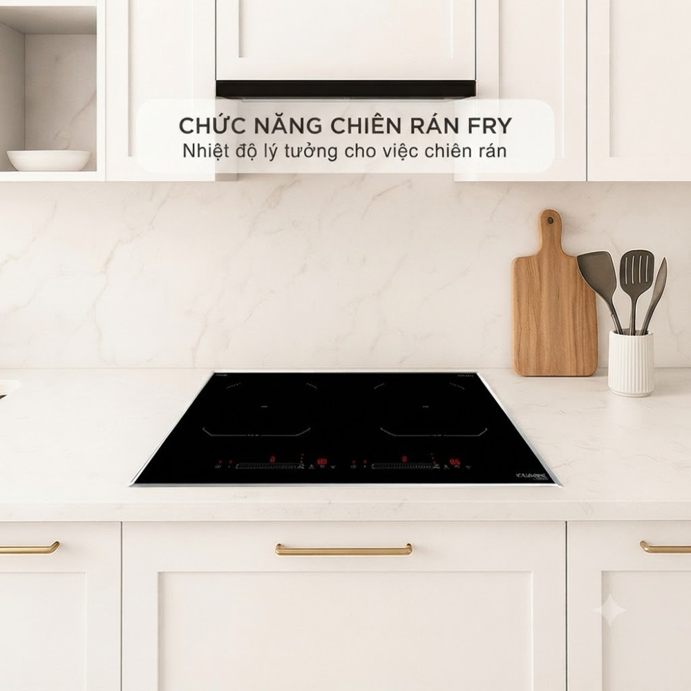 Bếp điện từ đôi Kocher DI-608SE - Hàng chính hãng