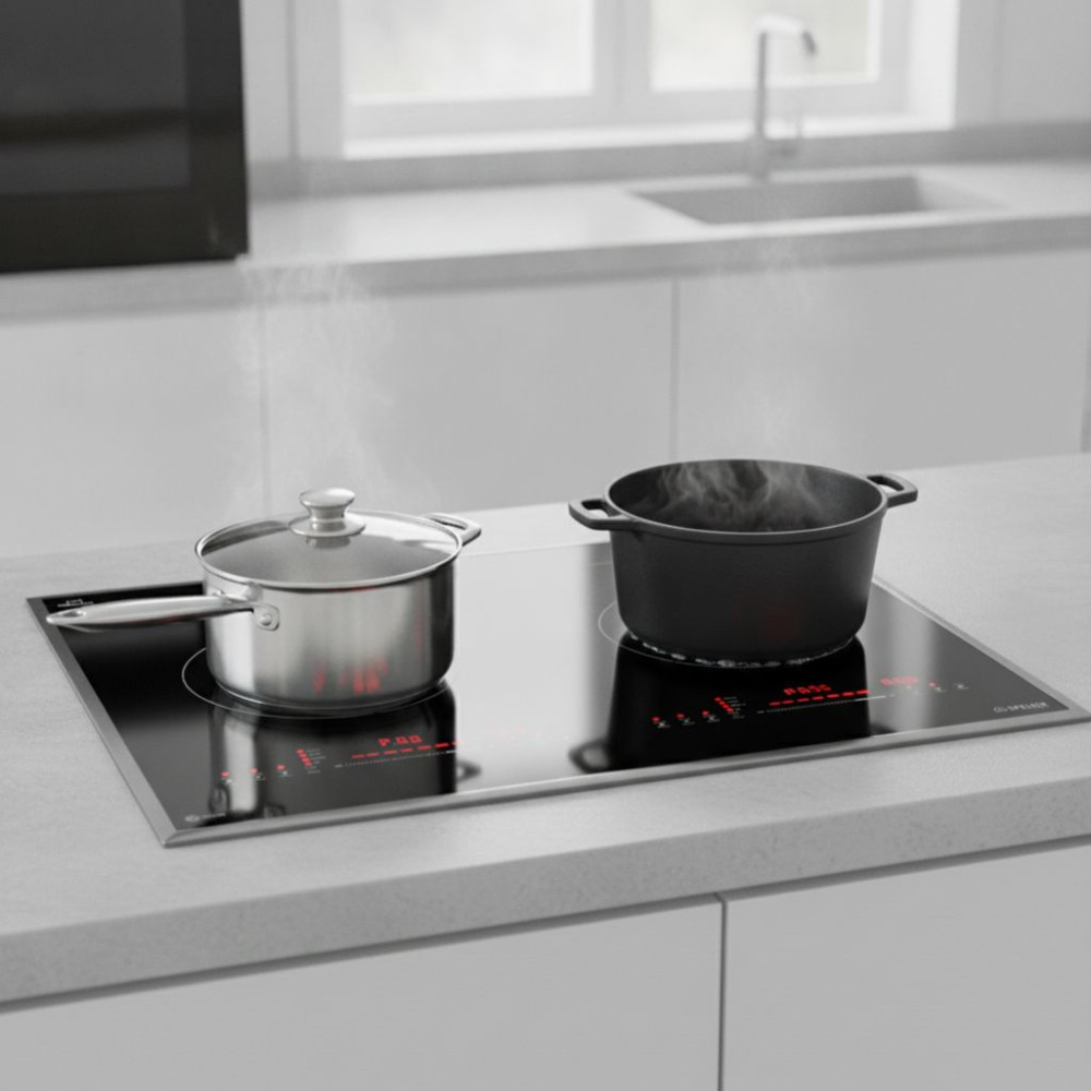 Bếp điện từ đôi Spelier SMA-610S - Hàng chính hãng
