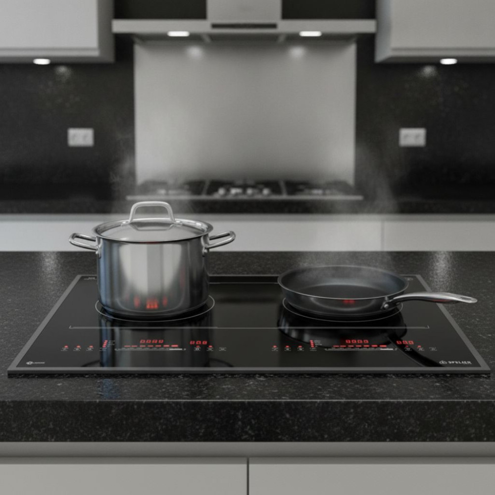 Bếp điện từ đôi Spelier SMA640S - Hàng chính hãng