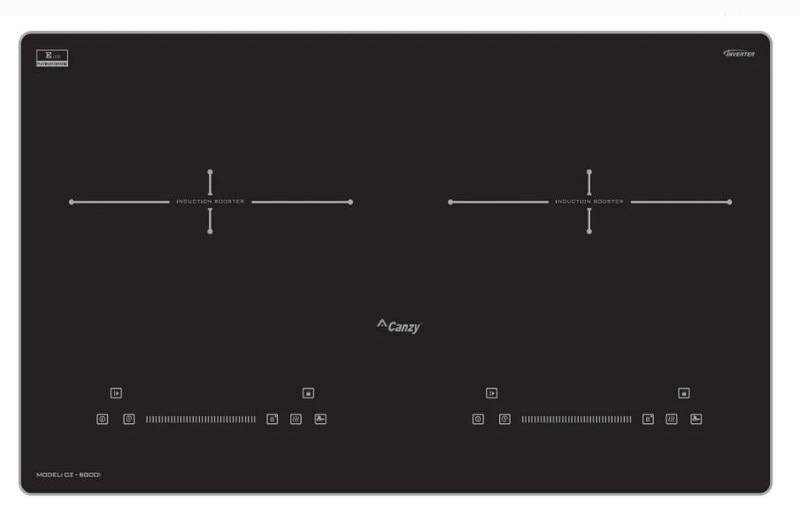 Bếp điện từ đôi Canzy CZ-SG001