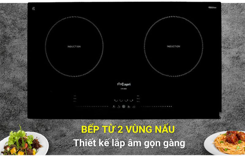 Lắp âm bêp tăng tính thẩm mỹ, tiết kiệm diện tích