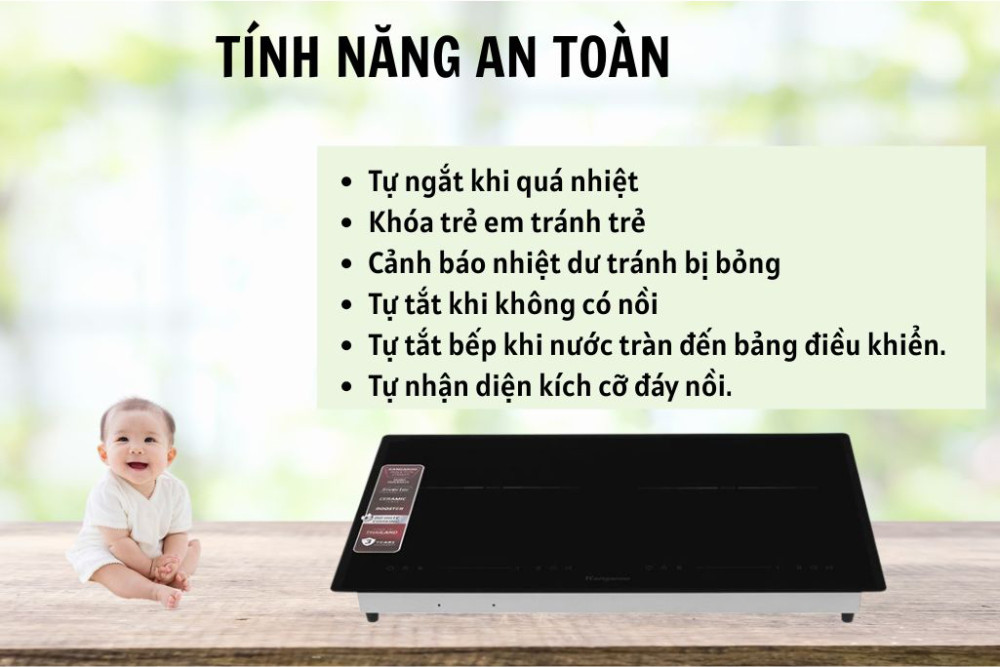 Tính năng tiện ích và độ an toàn cao