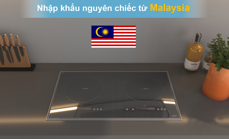 Bếp điện từ đôi Lorca LCI-886G nhập khẩu nguyên chiếc từ Malaysia