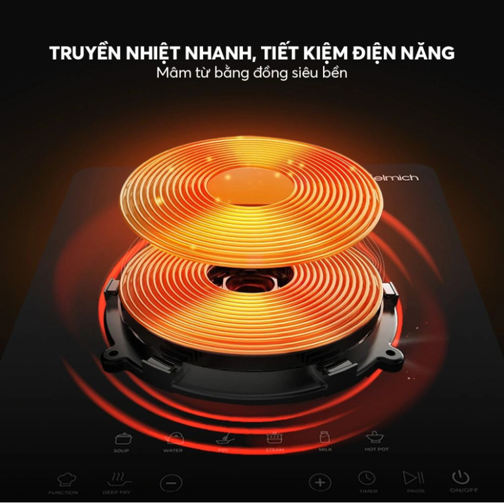 Bếp điện từ đơn Elmich ICE9301 - Hàng chính hãng