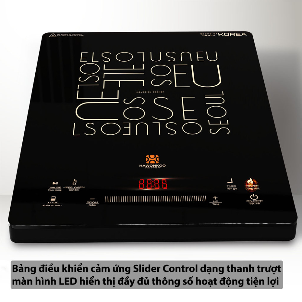 Bếp điện từ đơn Hawonkoo SEOUL-CEH-109-I - Hàng chính hãng