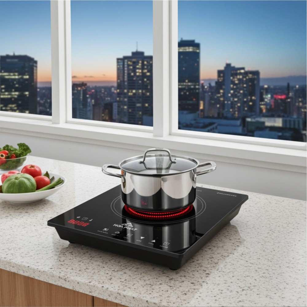 Bếp điện từ đơn Hòa Phát HPC 1S15H - Hàng chính hãng