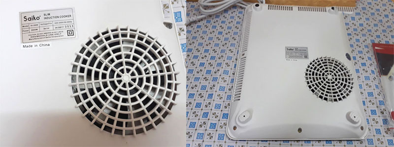 Quạt tản nhiệt của Bếp điện từ đơn Saiko IH-2009
