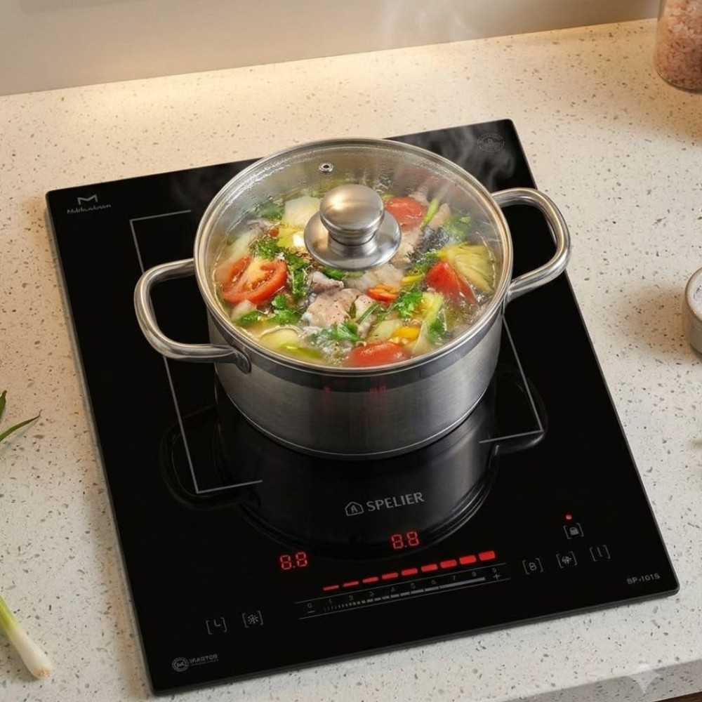 Bếp điện từ đơn Spelier SP 101S - Hàng chính hãng