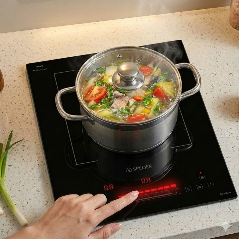 Bếp điện từ đơn Spelier SP 101S - Hàng chính hãng
