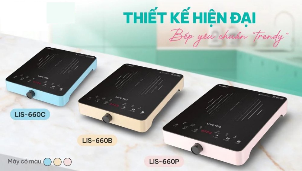 Bếp điện từ đơn Livotec LIS-560C/P/B - Hàng chính hãng
