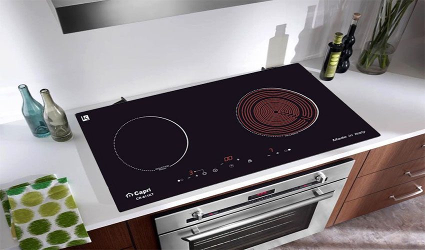 Ứng dụng của Bếp đôi hồng ngoại điện từ Capri CR-811KT