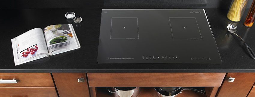 Thiết kế lắp âm hiện đại, sang trọng của bếp điện từ hồng ngoại đôi Junger ID-18