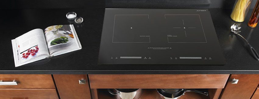 Thiết kế lắp âm hiện đại và sang trọng của bếp điện từ hồng ngoại đôi Junger SIS-68