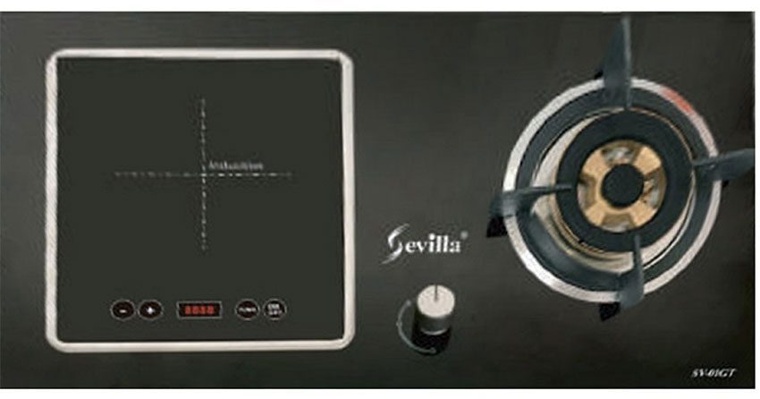 Bếp điện từ kết hợp gas Sevilla SV-01GT