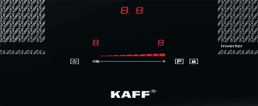 Bảng điều khiển của Bếp đôi điện từ Kaff KF-IH201II