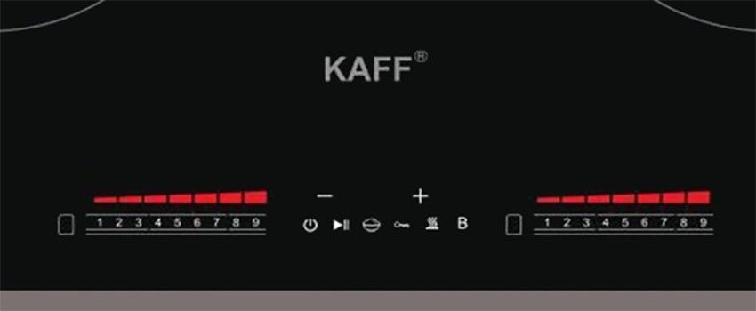 Bảng điều khiển của Bếp đôi điện từ Kaff KF-FL366II