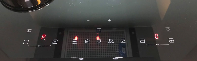 Bảng điều khiển của Bếp đôi điện từ hồng ngoại Eurosun EU-TE259MAX