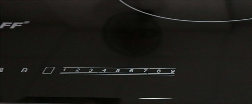 Bảng điều khiển của bếp đôi điện từ hồng ngoại Kaff KF-737IH