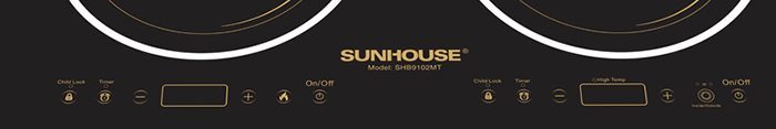 Bếp đôi hồng ngoại Sunhouse SHB9102MT