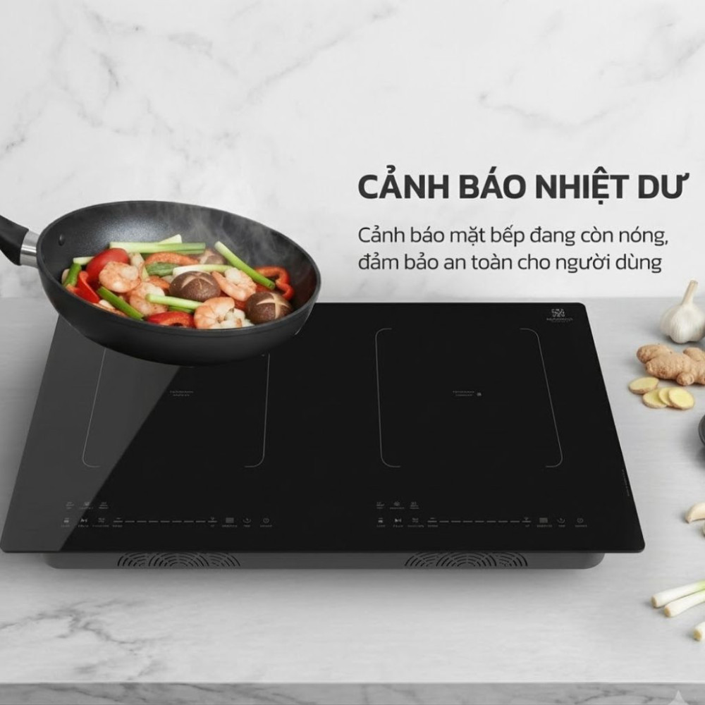 Bếp đôi hồng ngoại điện từ Hawonkoo CEH-263-IF - Hàng chính hãng