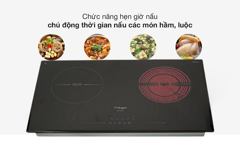 Chức năng hẹn giờ cho bạn chủ động thời gian