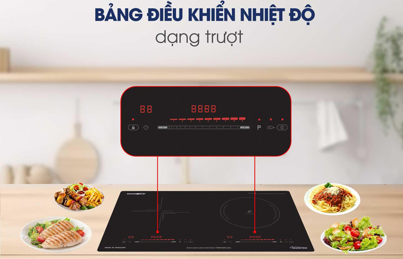 Bảng điều khiển cảm ứng hiện đại, siêu nhạy