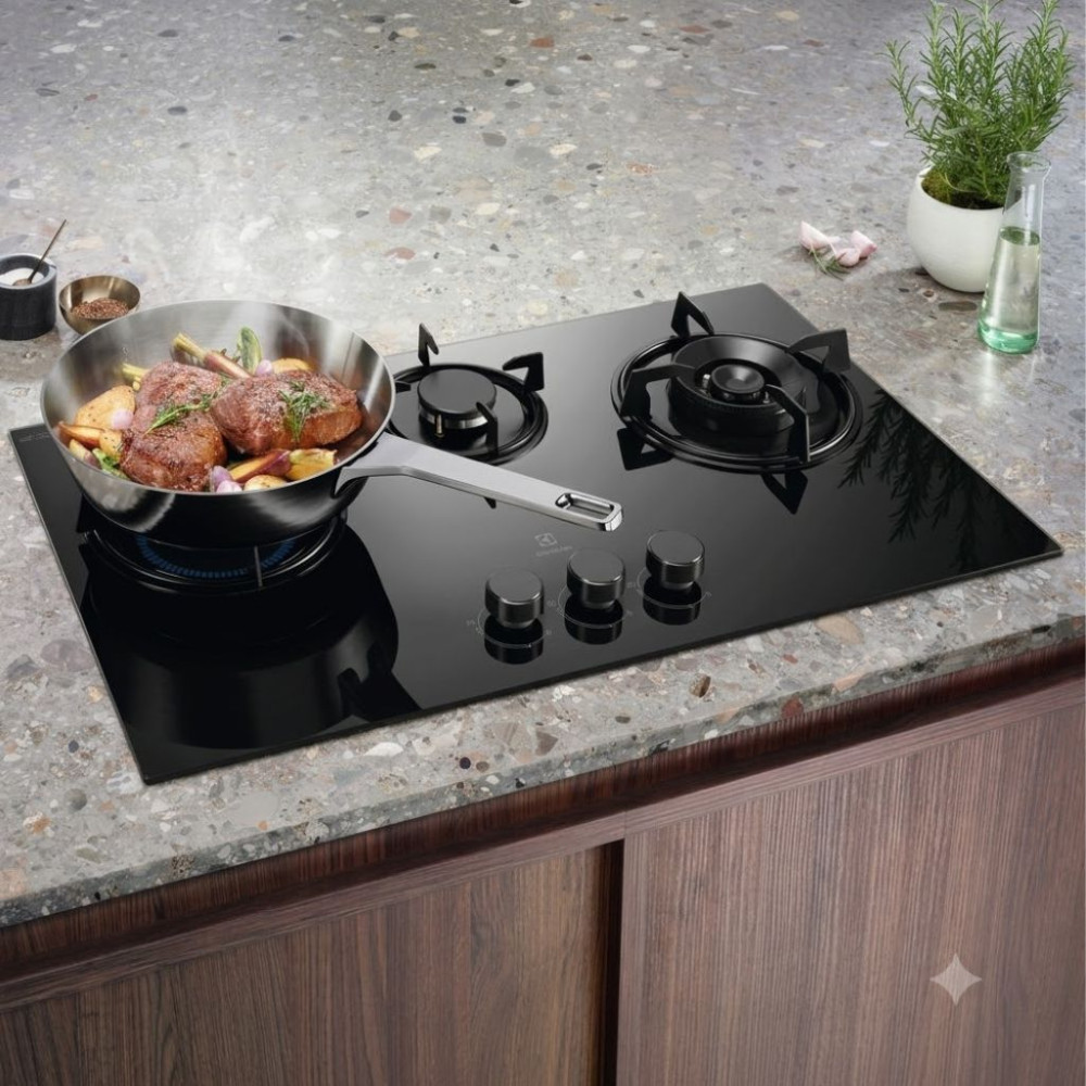 Bếp ga âm Electrolux EHG7303BF - Hàng chính hãng