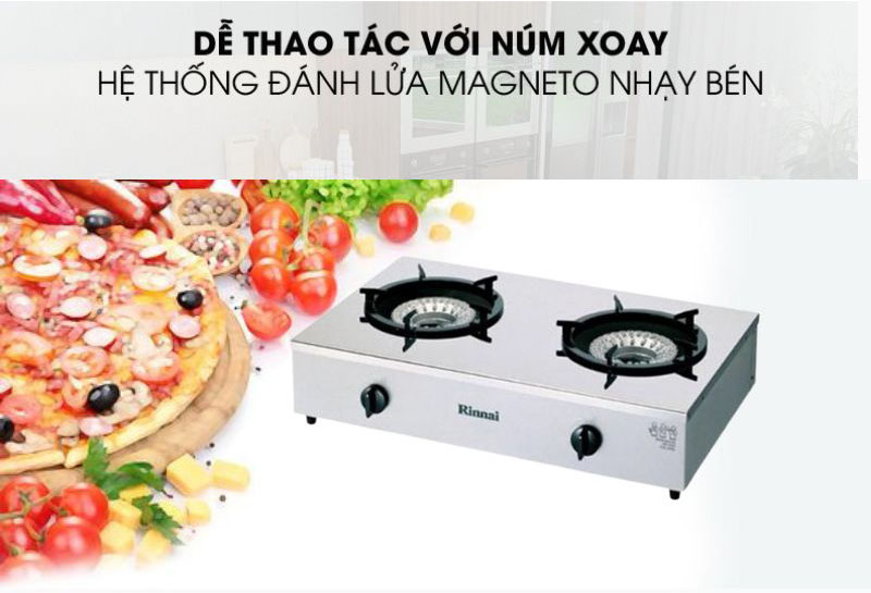 Hệ thống đánh lửa Magneto siêu nhạy, dễ thao tác