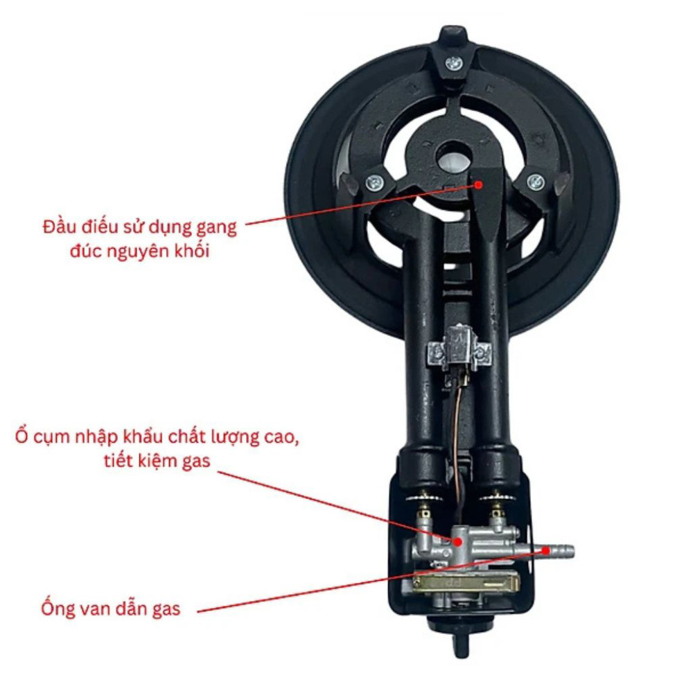 Bếp khè hầm công nghiệp Windo 200C - Hàng chính hãng