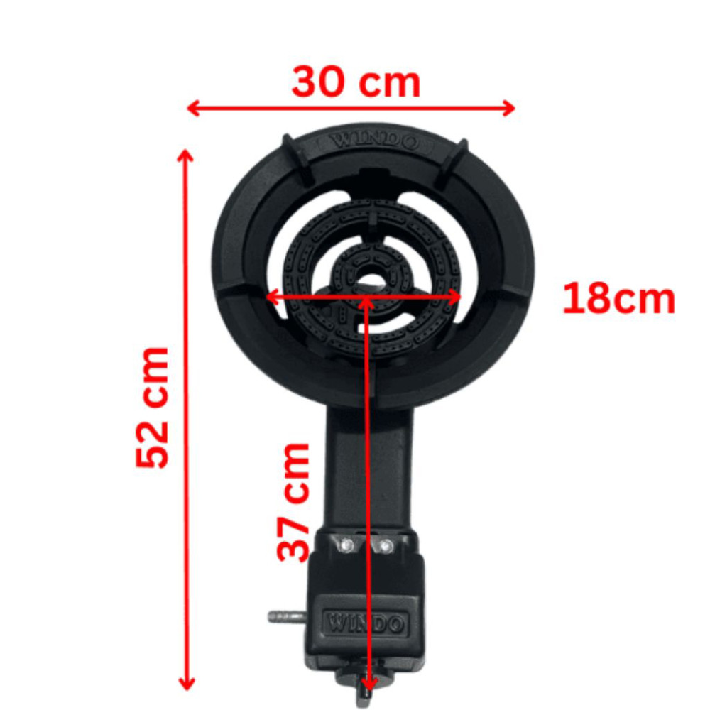 Bếp khè hầm công nghiệp Windo 200C - Hàng chính hãng